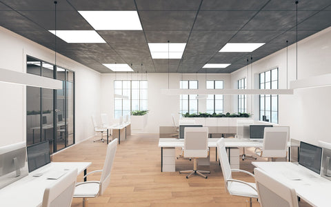 Sufficient lighting in the workspace