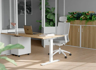 Just Right Height Adjustable Desk