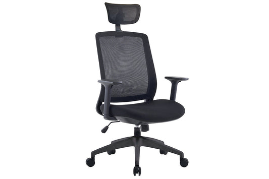 Finch Ergonomic Mesh Chair with Headrest