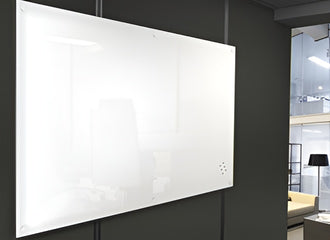 Vision Magnetic Glass Whiteboard Frameless