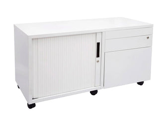 Sonic Mobile Caddy RHS with Tambour & Filing Drawers