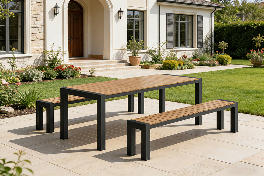 Environmental image of Sonic Riva Outdoor Table - Medium