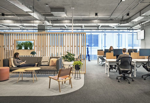 a well balanced office fitout