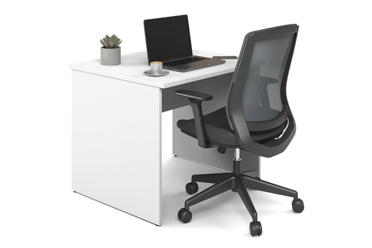Uniform Panel Desk [900W x 750H x 600D] Jasonl white 