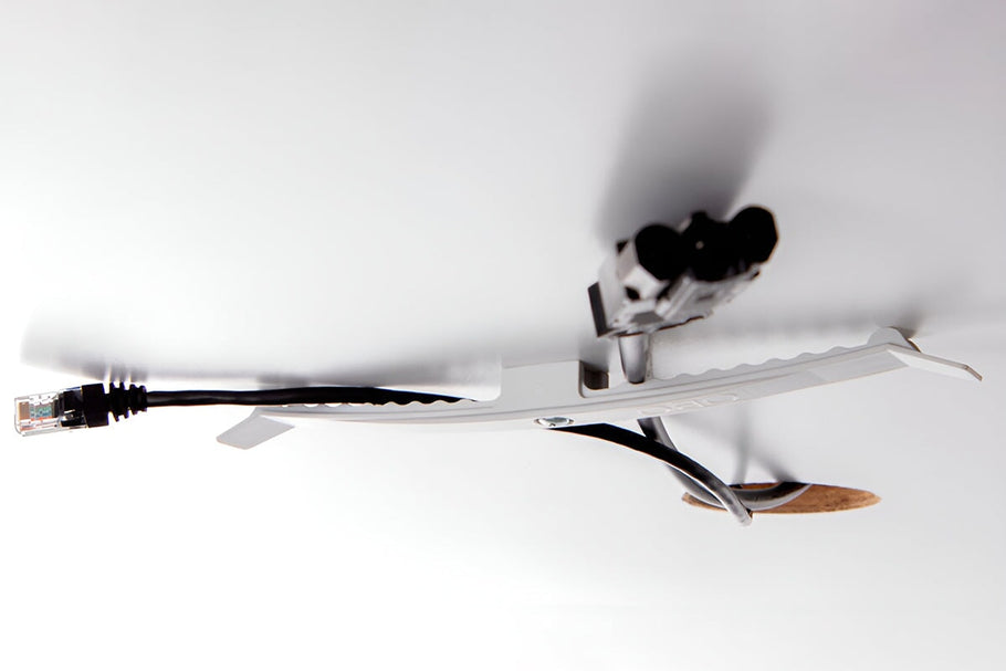 Environmental image of Cable Management Double Cable Cleat Pack of 5