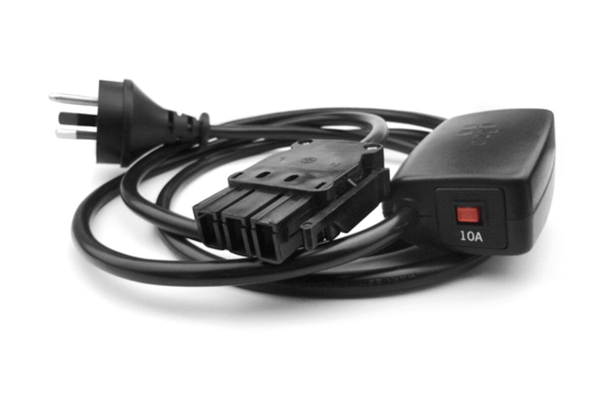 CMS Switch In Desk Power Box CMS black 1500mm length
