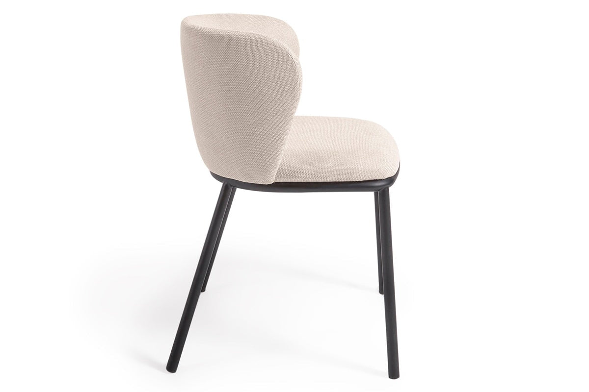 Como Cisel Chair - Chenille Fabric Como
