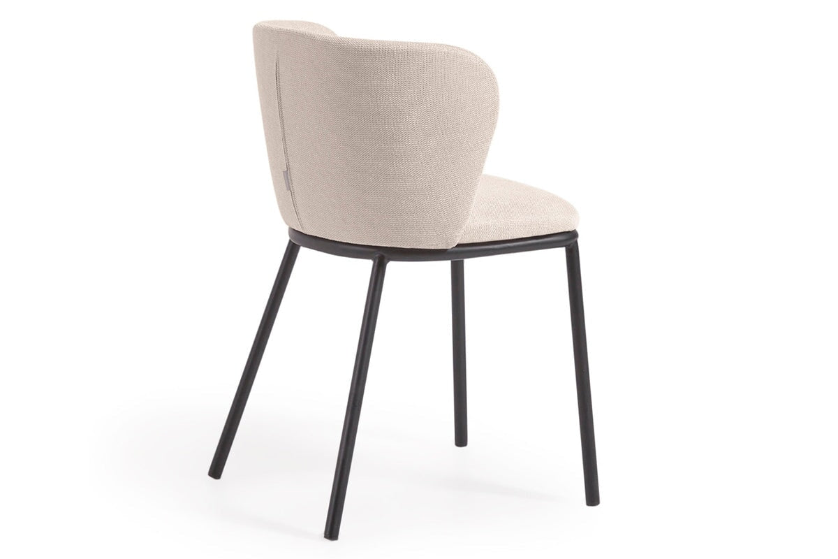 Como Cisel Chair - Chenille Fabric Como