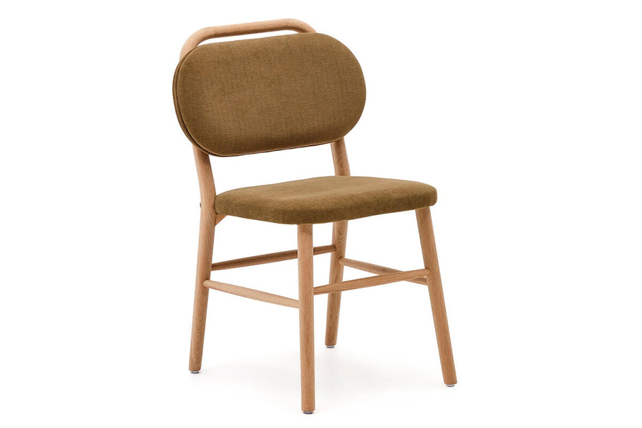 Environmental image of Como Hilda Chair Chenille Fabric