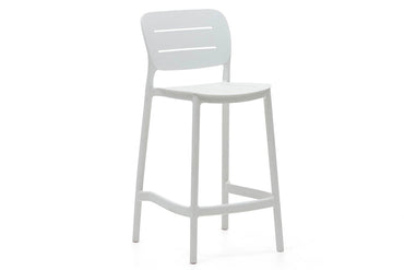 Como Morila Outdoor Stool - 650mm Seat Height Como white
