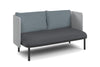 Cozy Double Seater Low Back Lounge with Cushion - Thumbnail 6