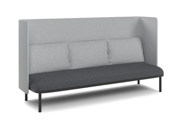 Cozy Triple Seater High Back Lounge with Cushion Jasonl light grey