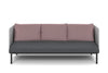 Cozy Triple Seater Low Back Lounge with Cushion - Thumbnail 9