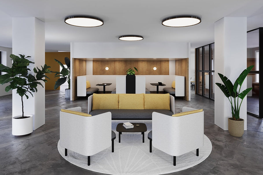 Environmental image of Cozy Two Triple Seater Pod Privacy Booth