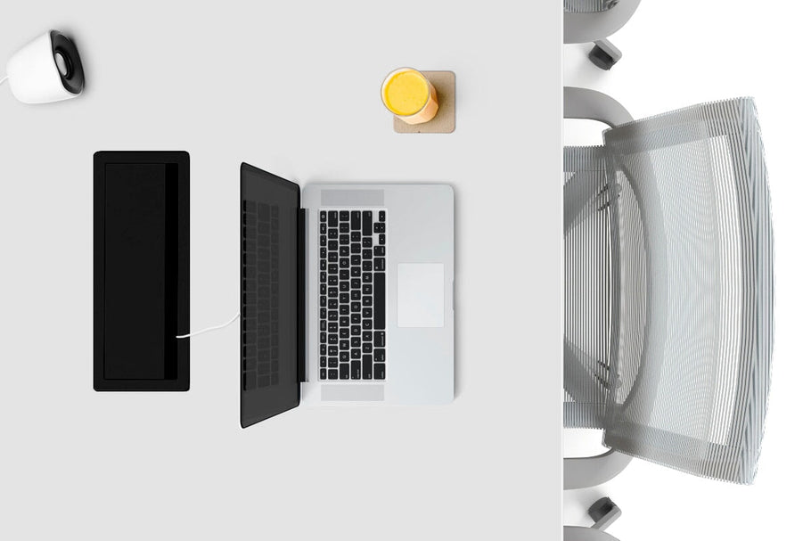 Environmental image of DPG Switch In Desk Power Box