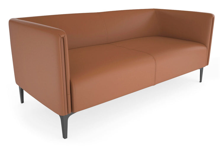 Drej 2.0 Lounge with Square Arms - Triple Jasonl black leg brown/PU 