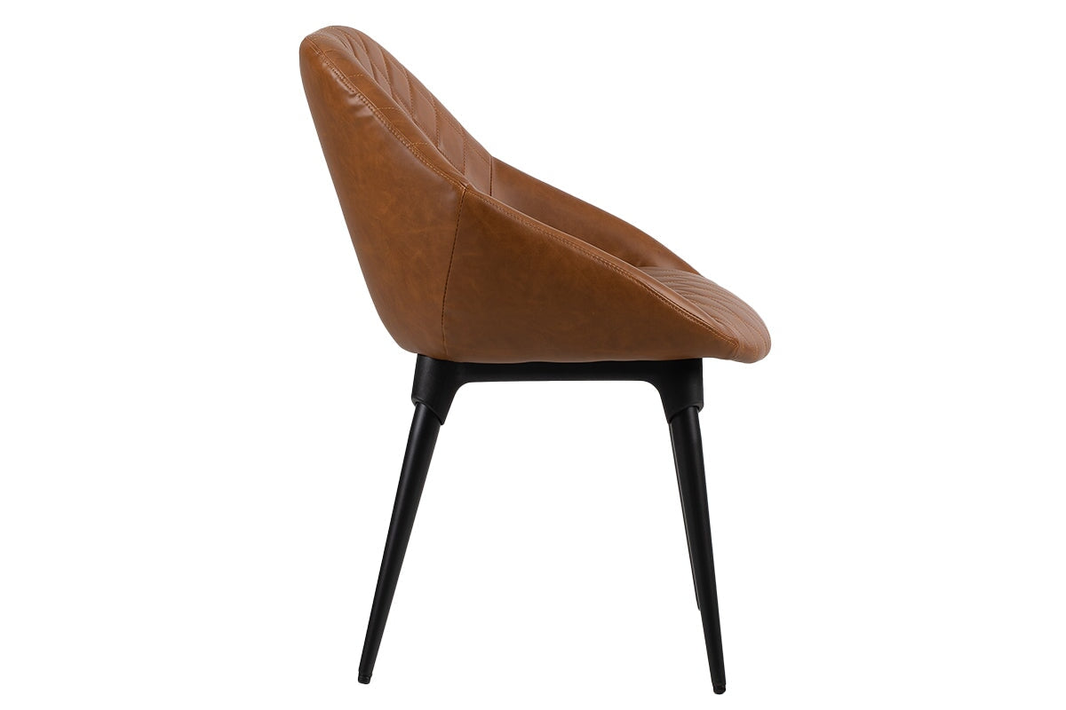 Bower 4 Leg Visitor Chair-light grey fabric