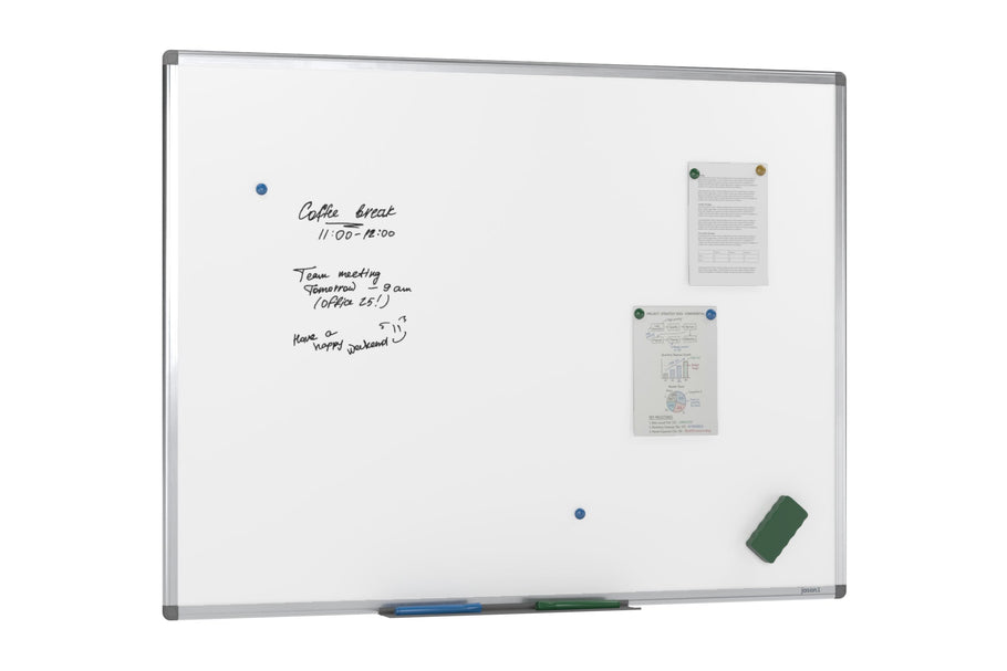 Environmental image of JasonL Commercial Magnetic Whiteboard - Silver Frame
