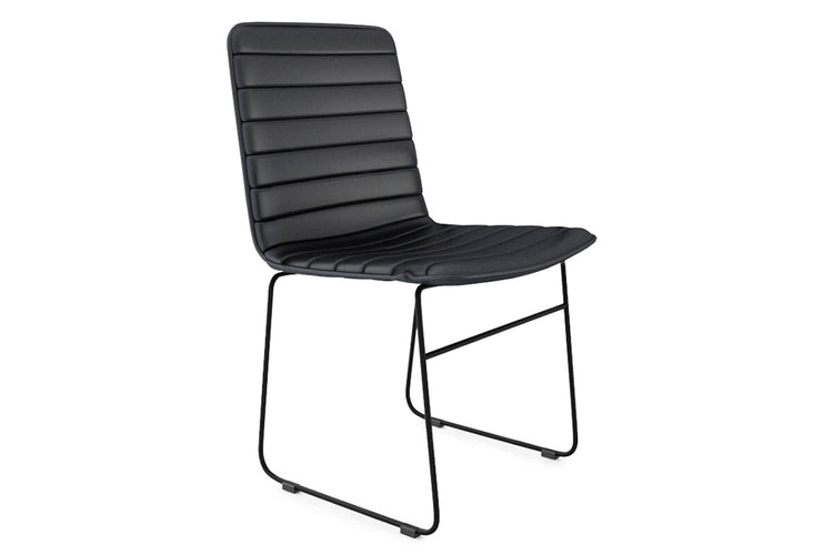 Lark Conference/Training Chair - Sled Base Jasonl black/PU none 