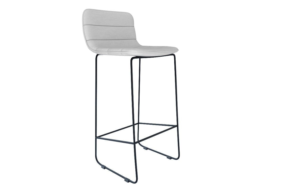Lark Counter Stool - Sled Base Jasonl light grey/fabric