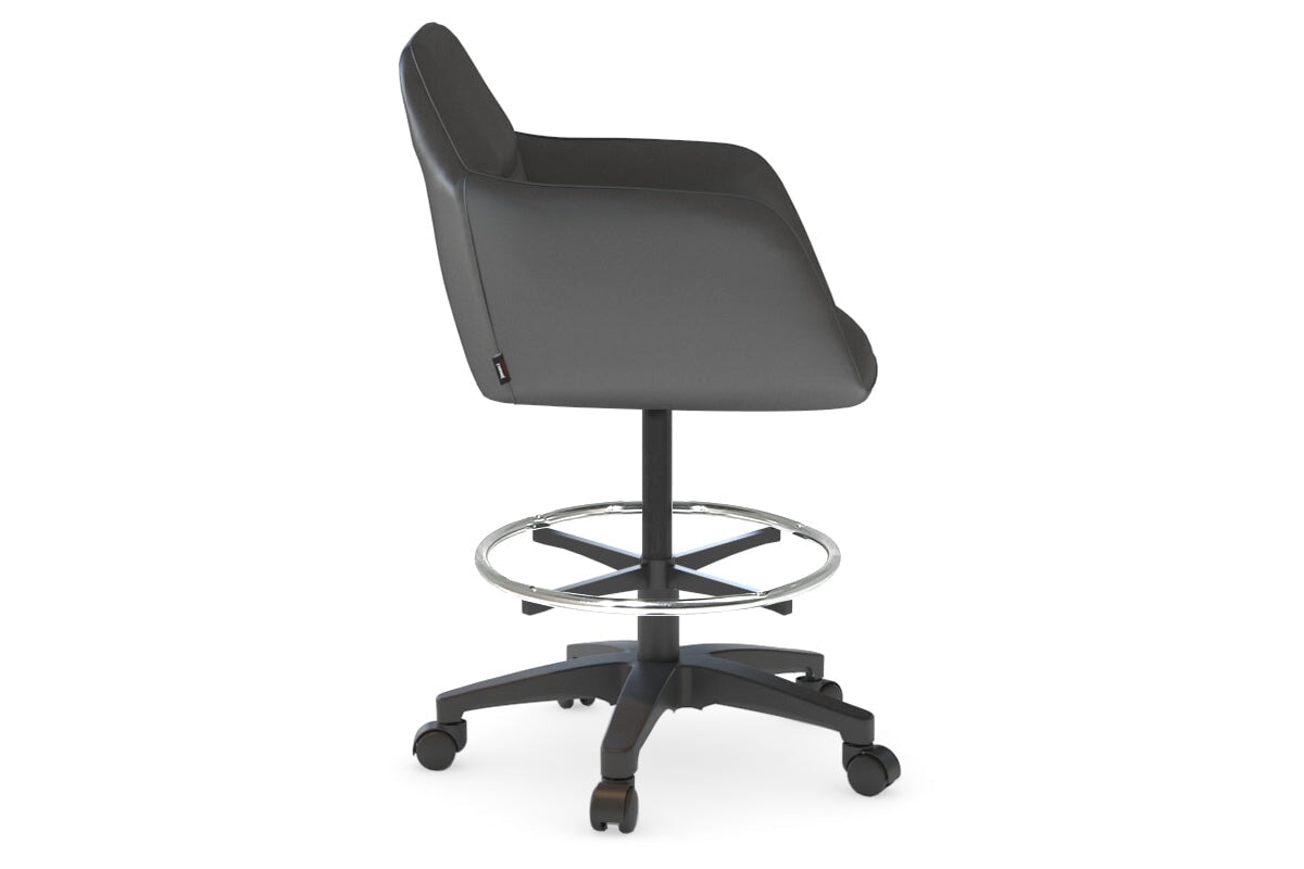 Mcduck Drafting Office Chair - Swivel and Tilt Jasonl