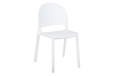 Mona Stacking Chair PP Seat and Back Jasonl white