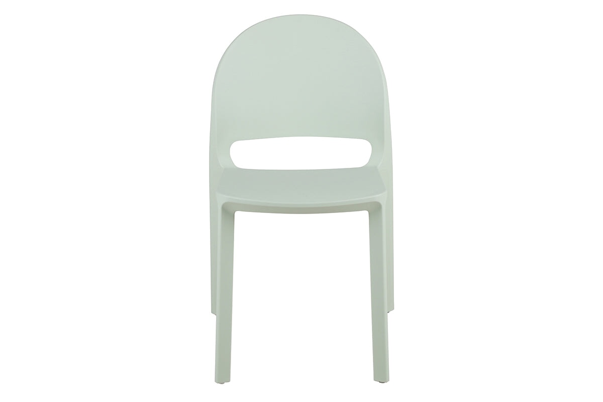 Mona Stacking Chair PP Seat and Back-black