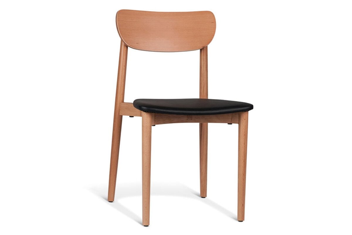 MS Hospitality Mawson Side Chair with Cushion Seat MS Hospitality natural