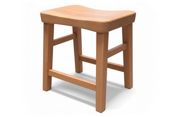 - Raw Bar Natural Wood Stool - 1