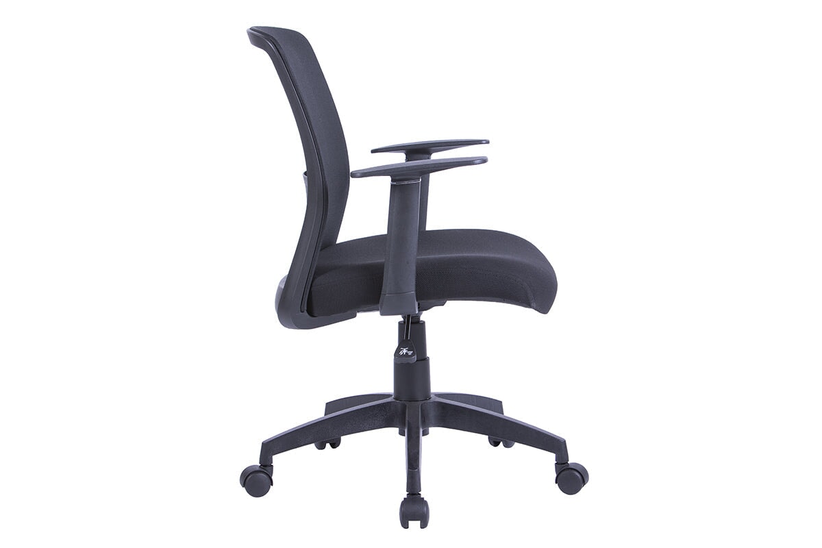 Robin Swivel Mesh Office Chair-Black