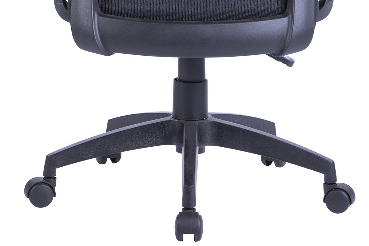 Robin Swivel Mesh Office Chair-Black