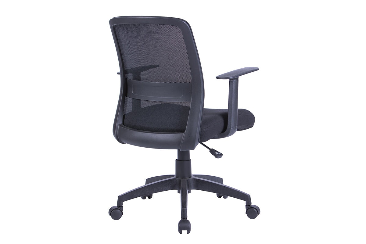 Robin Swivel Mesh Office Chair-Black