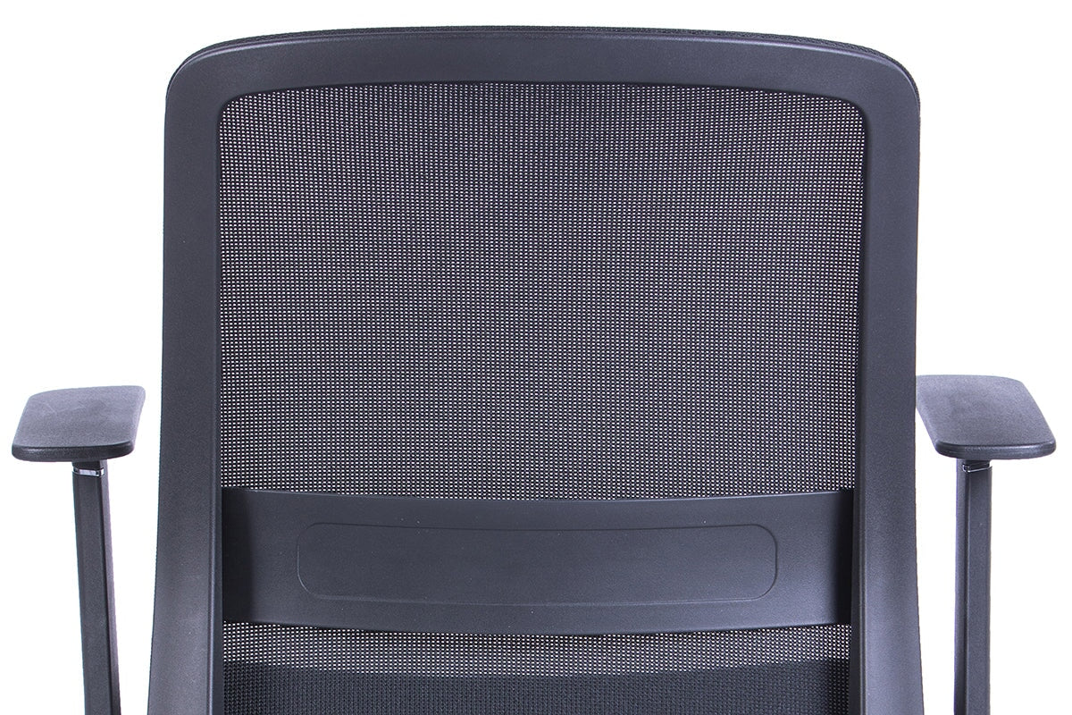 Robin Swivel Mesh Office Chair-Black