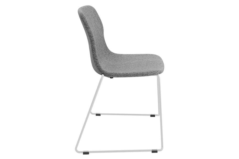 Environmental image of Sammy Fabric Chair - Sled Base