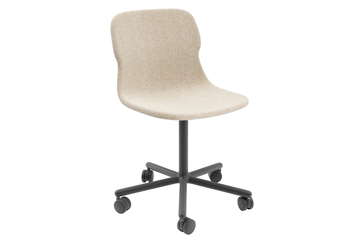 Sammy Fabric Chair - Swivel Base Jasonl cream