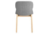 Sammy Fabric Chair - Wooden Base - Thumbnail 4