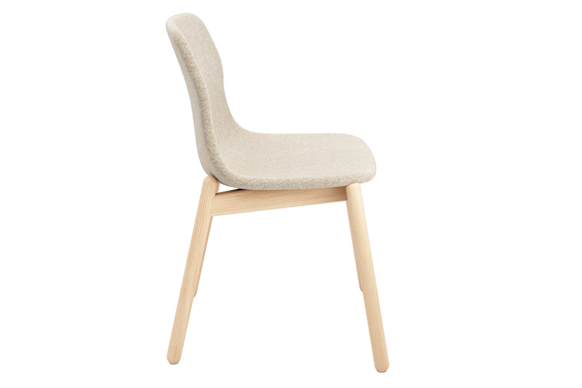 Sammy Fabric Chair - Wooden Base Jasonl