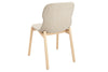 Sammy Fabric Chair - Wooden Base - Thumbnail 10