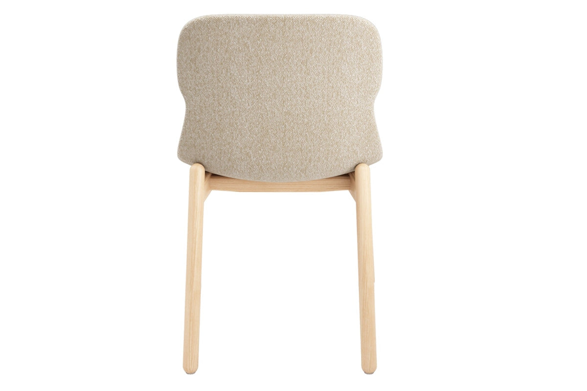 Sammy Fabric Chair - Wooden Base Jasonl