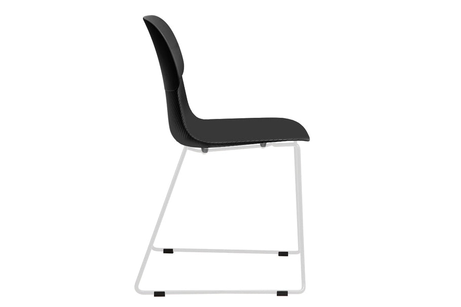Environmental image of Sammy Plastic Chair - Sled Base