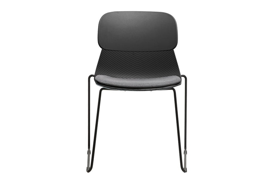 Environmental image of Sammy Plastic Chair - Sled Base