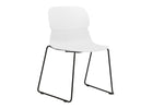 Sammy Plastic Chair - Sled Base
