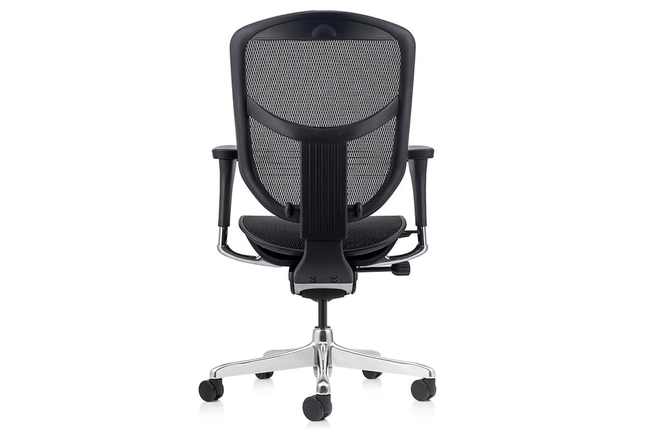 Environmental image of Smile and Enjoy Executive Office Chair - Medium Back with Mesh Seat
