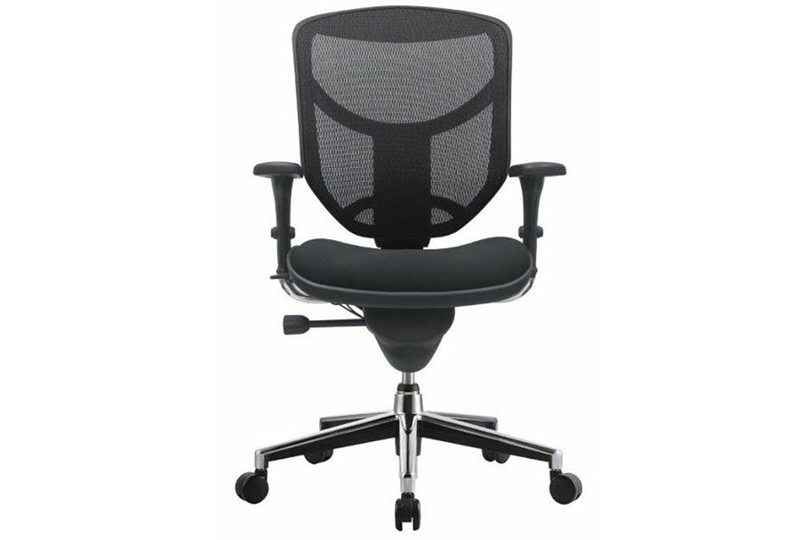 Environmental image of Smile and Enjoy Executive Office Chair - Mesh Back with Fabric Seat