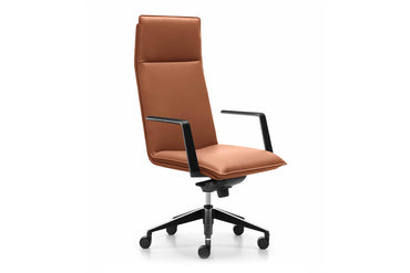 Sonic Vantage Executive Chair - High Back Sonic tan leather