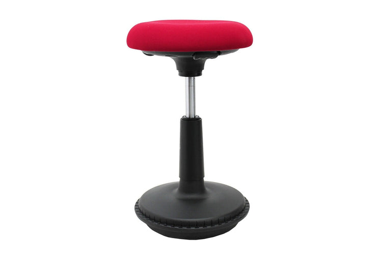 Uplifting Wobble Stool - Red Uplifting red