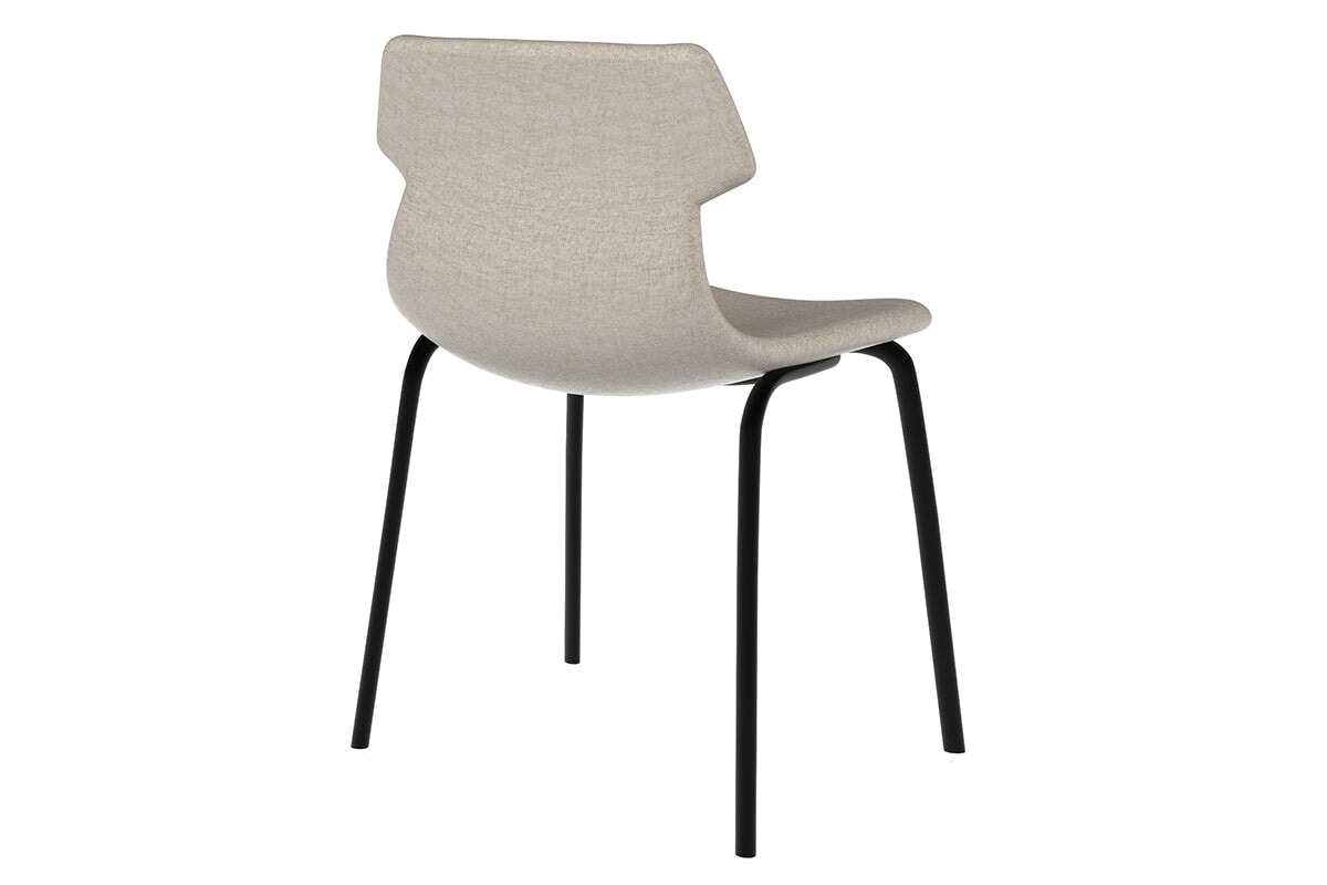 Wave Fabric Visitor Chair - 4 Leg Base Jasonl