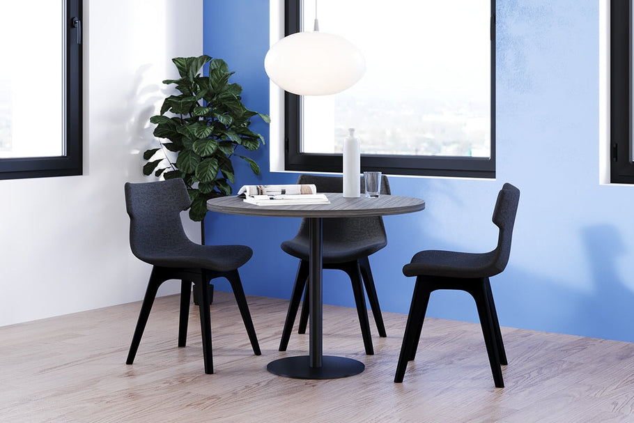 Environmental image of Wave Fabric Visitor Chair - Dart Base