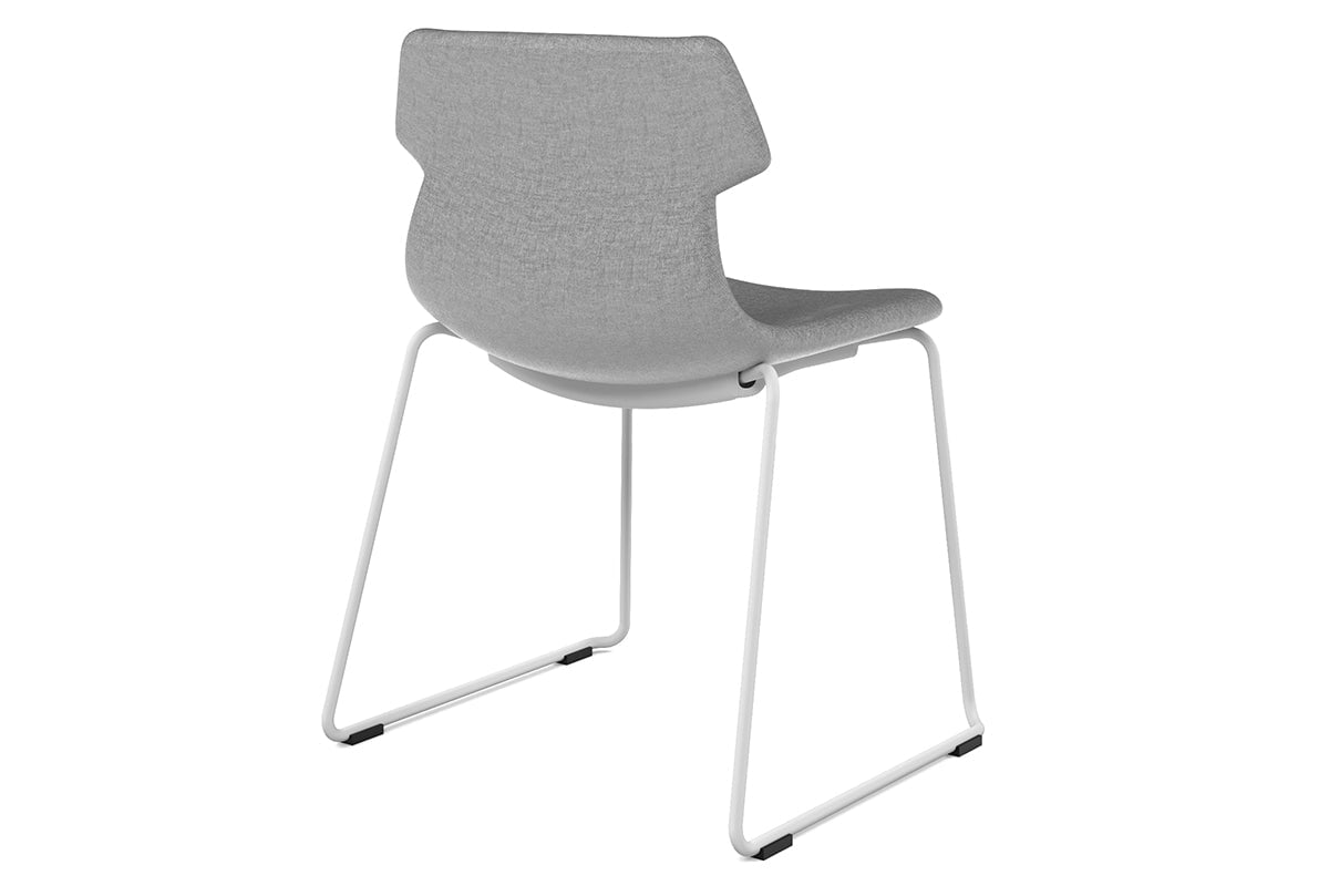Wave Fabric Visitor Chair - Sled Base Jasonl