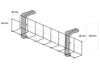 Cable Management Basket Single Metal Tray - Thumbnail 2